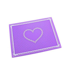 Nail Art Hand Rest Pillow Silicone Ergonomic Cushion for Manicure Pedicure Salon Purple