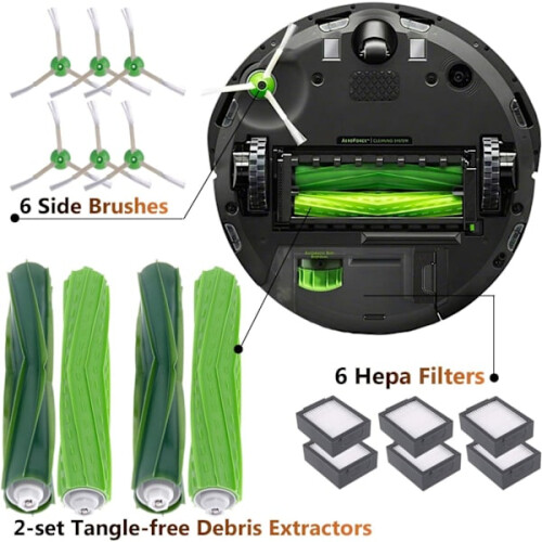 Ανταλλακτικά iRobot Roomba i7 (i7156) i7+ (i7556) E5 (e5154) E6 DXGHC 1