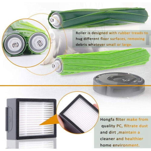 Ανταλλακτικά iRobot Roomba i7 (i7156) i7+ (i7556) E5 (e5154) E6 DXGHC 2