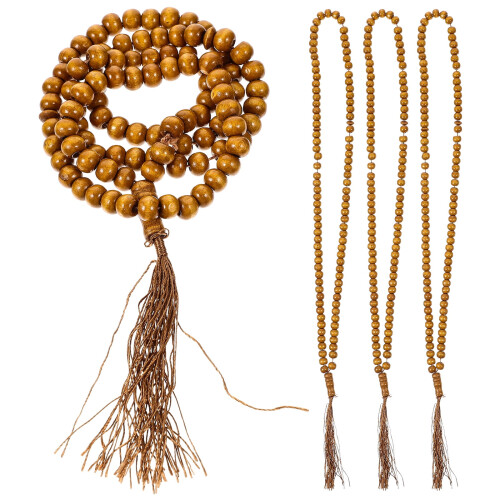 Lot de 4 bracelets de prière musulmans (chapelets)