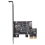Carte d'extension 2X PCI-E1X vers USB3.2GEN1 5 Gbit/s Type-E à clé A, interface Type-C en façade pour PC de bureau (ASM1042A) 8