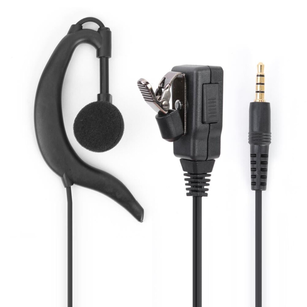 Husxh 3.5Mm Earpiece Mic Headset G Type Ptt Earphone Headphone For 1S 9773935717022