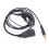 Fone de ouvido com microfone e fone de ouvido tipo G com PTT husxh3.5mm para 1S 3