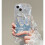 Compatível com iPhone, Capa protetora com glitter de borboleta fofa e pulseira para mulheres/meninas, roxa para iPhone 14 Plus. 7