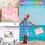 Capa CDQ compatível com Samsung Tab A8 10.5 com suporte giratório SM-X200/X205 4