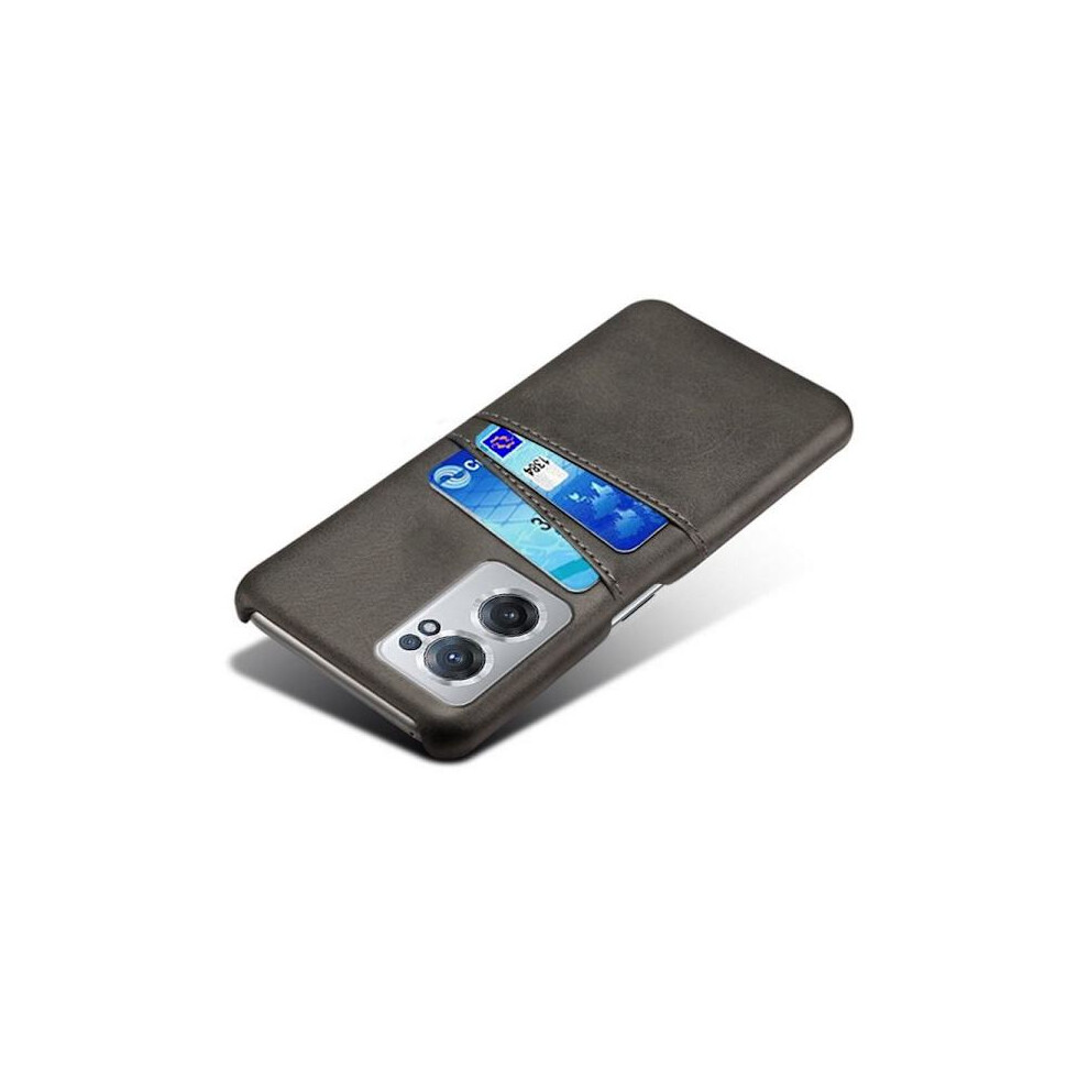Compatible With Oneplus Nord Ce 2 5G Shockproof Card Holder Retro V2 Black 9773935718036