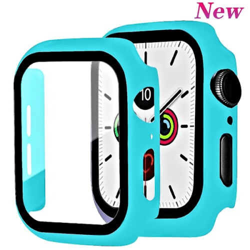 Γυαλί+ Κάλυμμα Συμβατό με Apple Watch44mm/40mm, 42mm/38mm, Προστατευτικό Οθόνης + Προφυλακτήρας