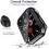 Γυαλί+ Κάλυμμα Συμβατό με Apple Watch44mm/40mm, 42mm/38mm, Προστατευτικό Οθόνης + Προφυλακτήρας 5