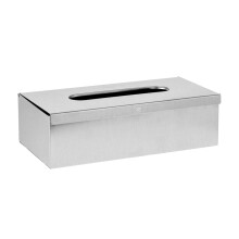 Scatola per fazzoletti in acciaio inox Begine Clearance, Porta fazzoletti da banco in acciaio inox, Scatola per fazzoletti in acciaio inox 1 pezzo