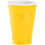 Κίτρινα ποτήρια 12oz για πάρτι, βαρέως τύπου πλαστικό δοχείο κρύου ποτού, χωρίς BPA 1