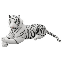 Hesroicy plüss tigris puha, kényelmes, kitömött állat sárga nagy tigris díszpárna játék lakberendezés