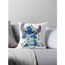 Fodere per cuscini natalizie ASPORIC Stitch2Throw, confezione da 1, decorazioni per la casa in stile rustico, federe per cuscini da divano