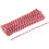 Limpadores de cachimbo com hastes de chenille de 30 cm/12 polegadas para artesanato criativo e decoração DIY, vermelho e branco, pacote com 100 1