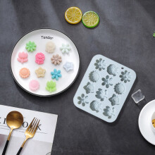 Uclet Kuchenform Blumen Silikonform Fondant Kuchen Schokoladenkeks Dekorierform Kuchenwerkzeuge
