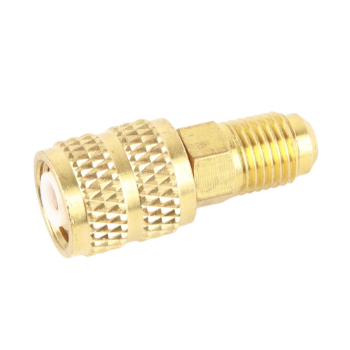 R410A A/C1/4" Αρσενικό SAE σε 5/16" Θηλυκό SAE Προσαρμογέας, Σύνδεσμος Σωλήνα HVAC για 2