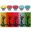 Fototuch-Set, 180 mm Studio5 7 180 mm Studiotuch-Set7Studio5Farben/Set Weicher Diffusor Qisuo 2