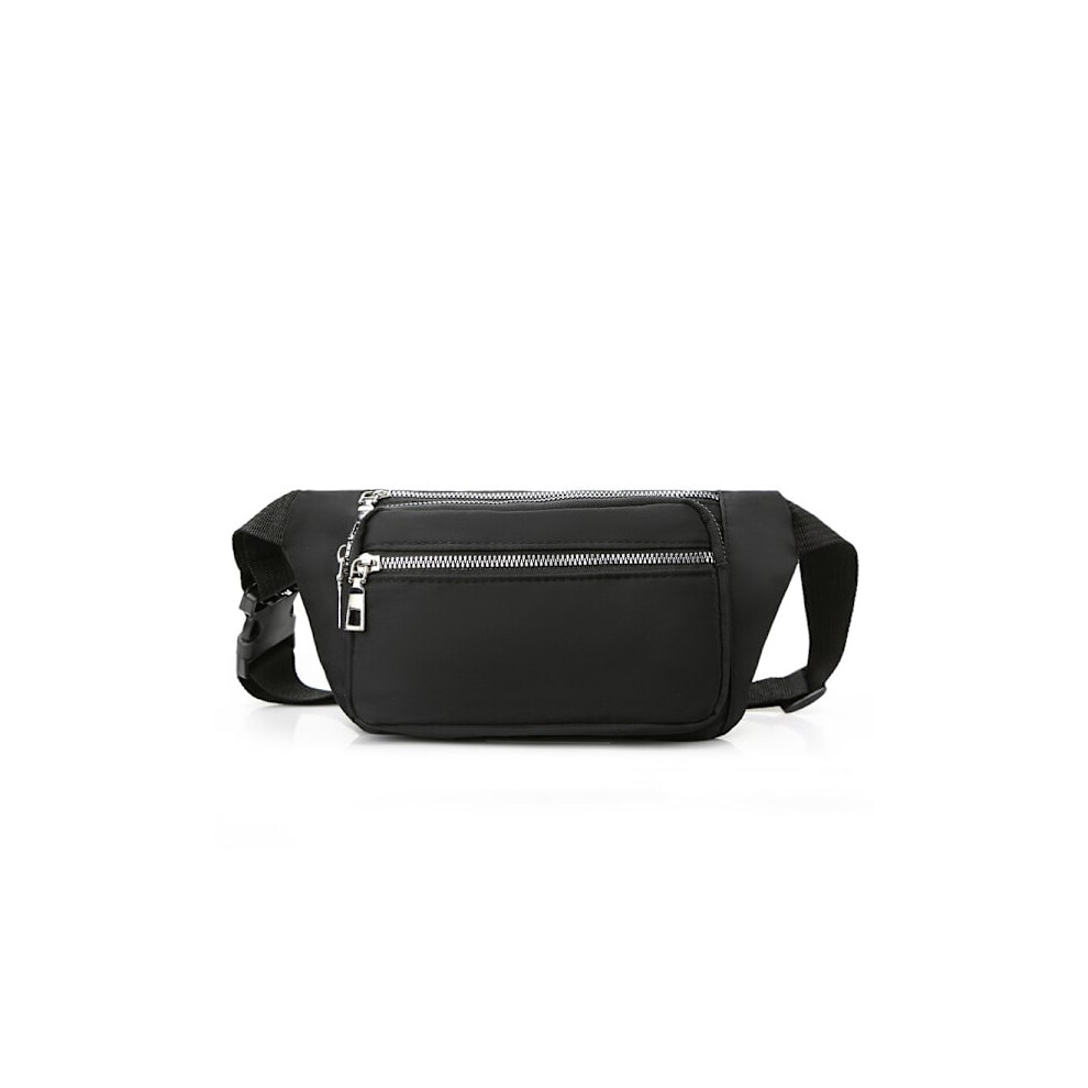 Sports Waist Bag Outdoor Shoulder Bag Fashion Chest Bag Women Black 9773935808478