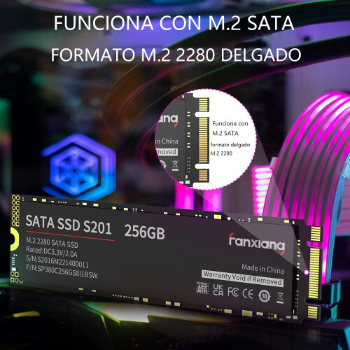 Εσωτερικός δίσκος S201 512GB M.2SSD2280SATA III6Gb/s, SLC Cache για ενίσχυση ταχύτητας, Ταχύτητα 1