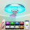 Plafonnier LED 36W avec haut-parleur Bluetooth, intelligent avec télécommande et application[ch] 1