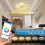 Plafonnier LED 36W avec haut-parleur Bluetooth, intelligent avec télécommande et application[ch] 2