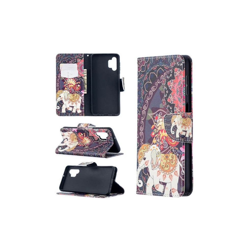 Wallet Case Compatible With Samsung Galaxy A13 Â Indian / Elephant 9149926931799