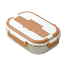 Isolierte Lunchbox aus Edelstahl 304 mit Deckel, mikrowellengeeignet, Lunchbox für Schüler und Büroangestellte (Erwachsene)
