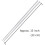2 ζευγάρια μακριά chopsticks από ανοξείδωτο ατσάλι, 13 ιντσών, πολλαπλών χρήσεων chopsticks 1