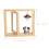 2Pcs Stylish Multi Color Rotary Photo Frame Desktop Table Decor 10