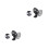 2Pcs Black Aquarium Circulation Pump Wave Maker with Suction Cup Base 7