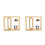 2Pcs Stylish Multi Color Rotary Photo Frame Desktop Table Decor 5