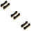 6Pcs Billiard Brush Pool Table Cleaning Tool Hardwood Handle Black 4