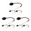 9Pcs Versatile Black Sugar Pump Tools for DIY Candy Art and Bakery Use 4