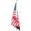 2Sets Easy Install Black Car Flagpole Suction Cup Bracket Flag Holder 2