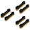 6Pcs Billiard Brush Pool Table Cleaning Tool Hardwood Handle Black 7