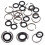 40Sets Universal Impact Wrench Retainer Rings Durable Iron Rubber Set 11