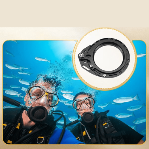 67mm Diving Lens Flip Adapter M67 for Macro Wide Angle Lens Adapter 2
