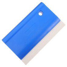 4Pcs Ergonomic Blue Car Film Squeegee Vinyl Wrap Tool for