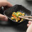 Elegant Stone Pattern Ceramic Tableware Set with Stackable Dip Bowls for Appetizers, Black 4