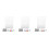 3Sets Rechargeable LED Writing Pad Transparent Acrylic Memo Display 4