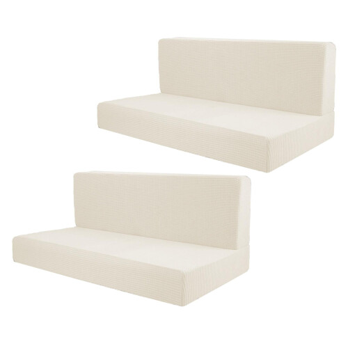 Tnarru2Pcs Capas para Assentos de RV, Capas para Almofadas de Camper, Capas Protetoras para Sofás e Móveis de Trailers, Fáceis de Instalar e 2