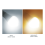 3X 85-265V E27 PIR Motion Sensor Lamp 12W Bulb with Motion Sensor Infrared Motion Detector Security Light White Light 5