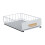 Pull Out Cabinet Organizer with Sliding Shelf for Under Sink Storage, White, 45x24x6cm 1