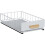 Pull Out Cabinet Organizer with Sliding Shelf for Under Sink Storage, White, 45x24x6cm 2