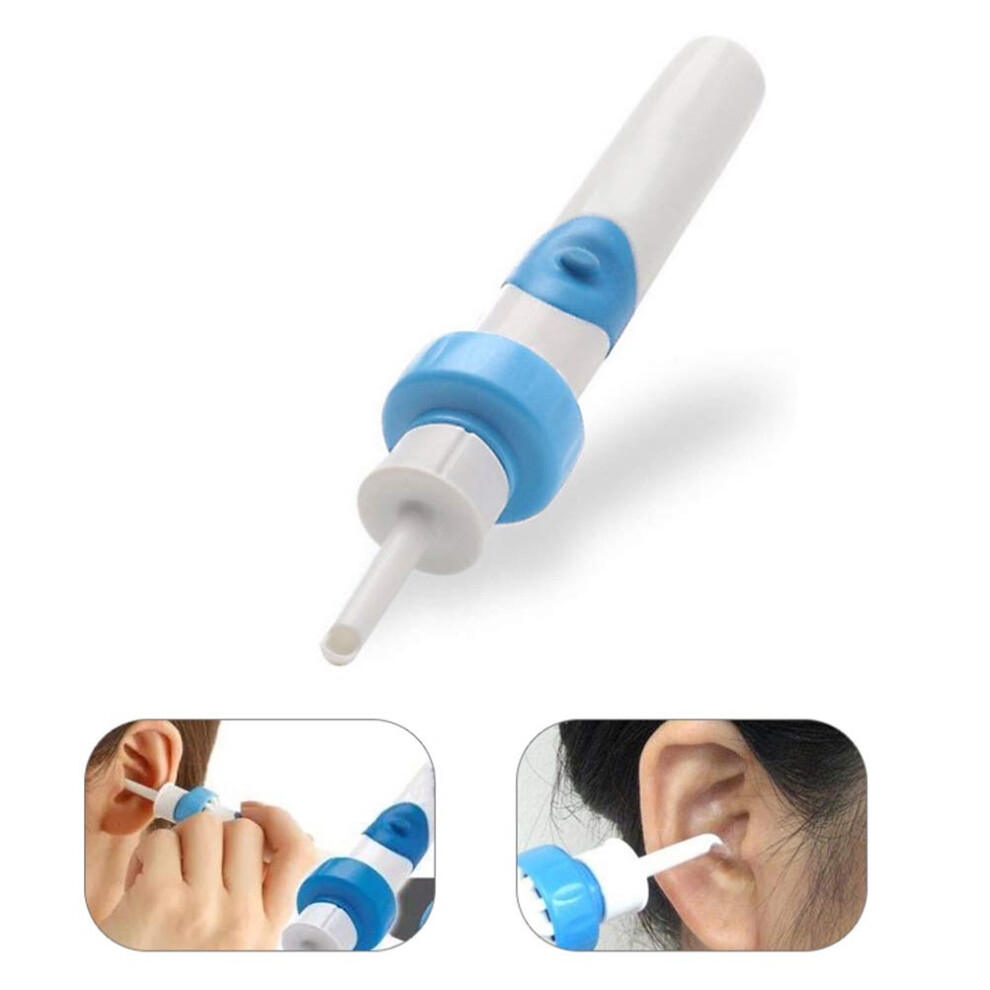 Ear Wax Removal Tool Electric Ear Cleaner with Comfortable Silicone Tip and Gentle Suction