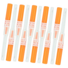 10Pcs 14G IV Catheter Piercing Needles Kit for Ear Nose Lip Tongue Belly Navel Nipple
