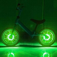 BULESON Children's Flower Drum Light Bike Hub Light for Small Wheel Installation