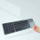 Blasgw Foldable Bluetooth Keyboard Portable BT Wireless Keyboard With Touchpad For Android PC Tablet Black 2