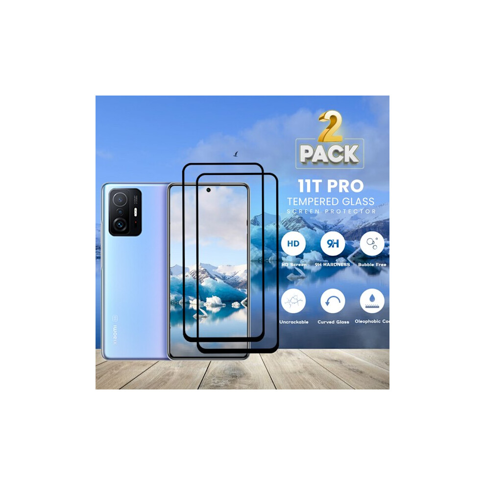 Pack Compatible With Xiaomi 11T Pro 5G - Tempered Glass 9H - Super Quality 3D 9322103596688