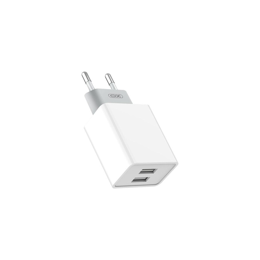 Compatible With Iphone, Compatible With Samsung Fast Charging 2Xusb Wall Charger - White 9322103596640