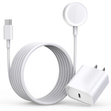 Cargador USB C de 20 W con cable de 2 metros, compatible con Apple Watch, carga rápida para Apple Watch Series 9/8/7/SE/6/5/4/3/2/1